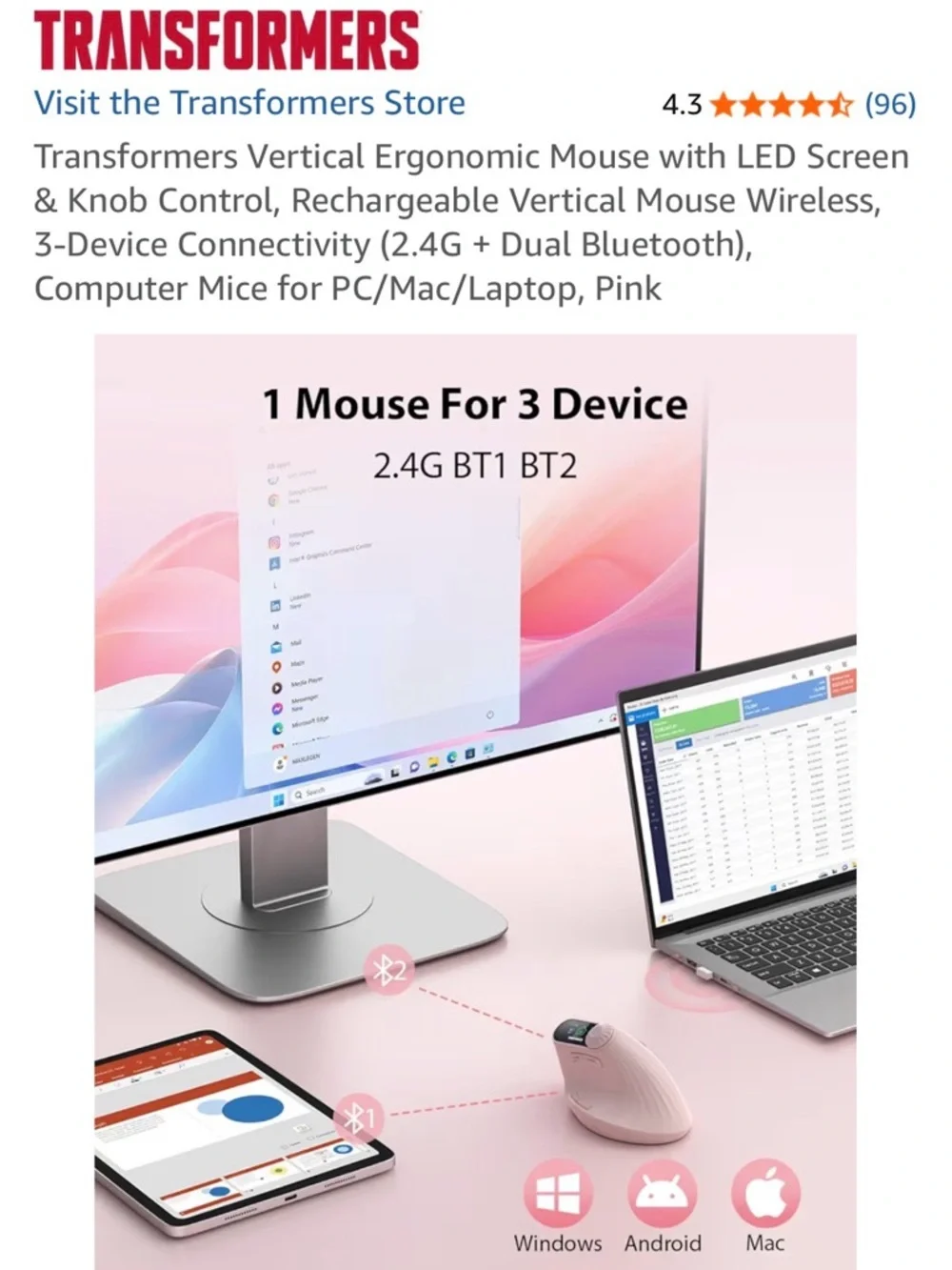 habro ergonomic wireless